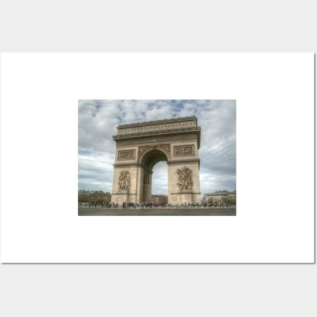 Arc De Triomphe 2018 Wall Art by Michaelm43